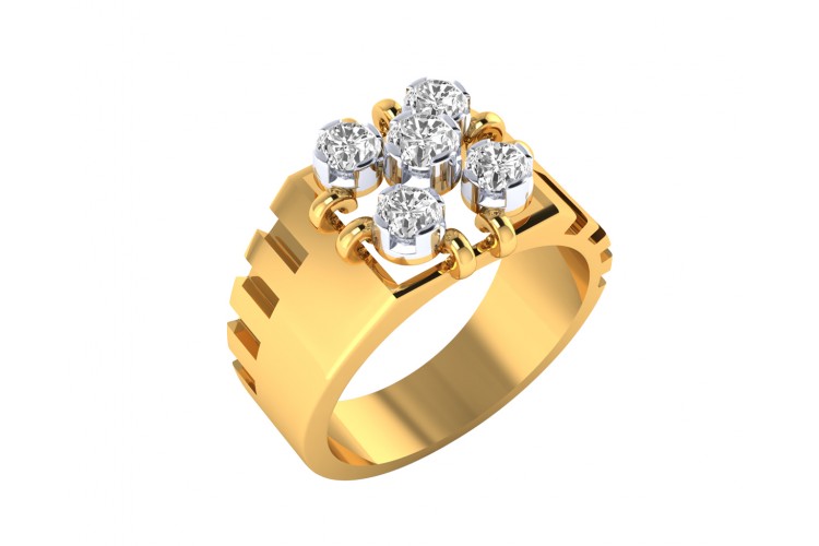 Nevile diamond ring in 18k  Gold